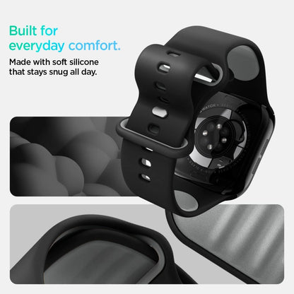 Spigen Nano Pop Strap for Apple Watch 44 / 45 / 46 / 49 mm - Black and Gray_10