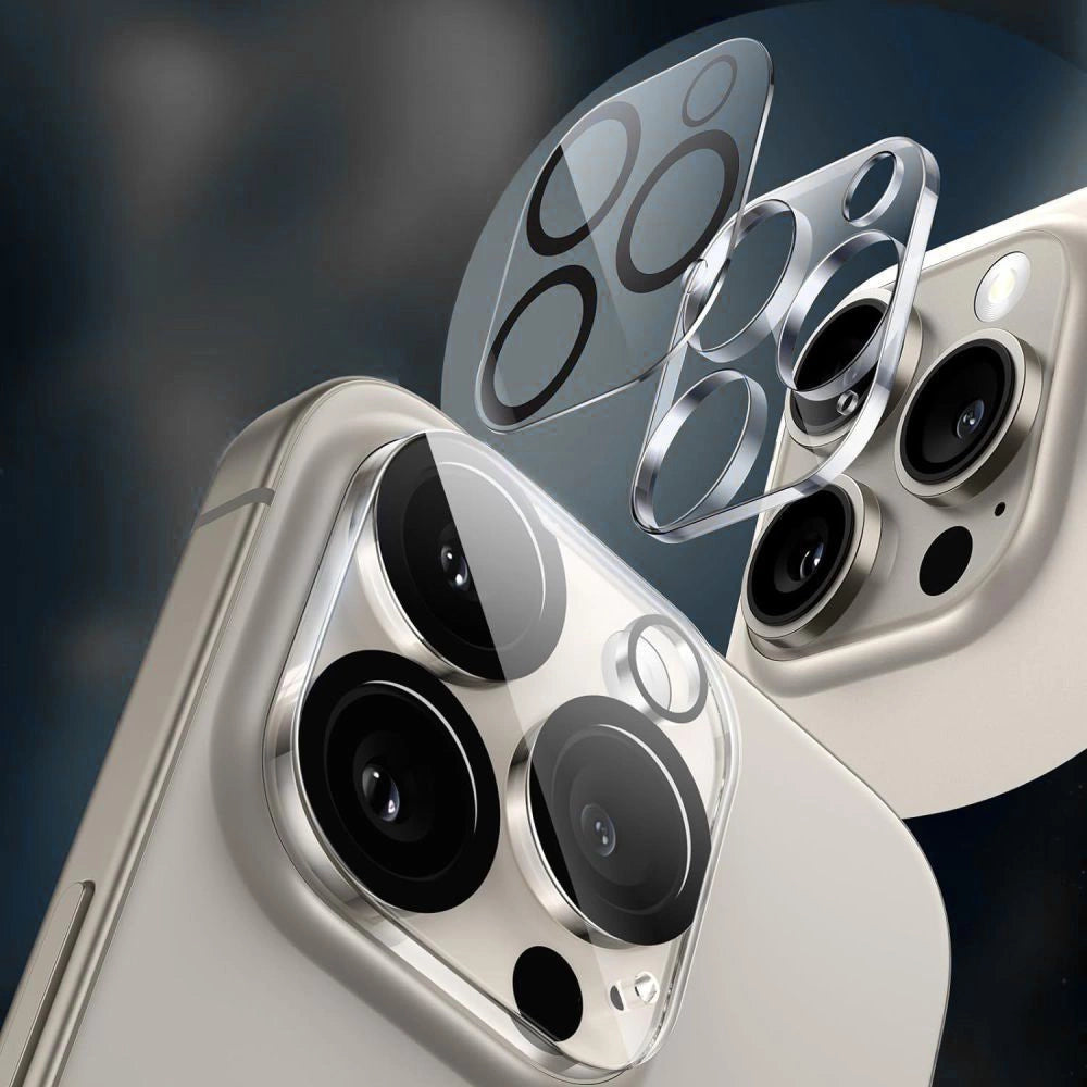 Tech-Protect Cam Fit+ Camera Cover for iPhone 14 / 14 Plus / 15 / 15 Plus - Clear_2