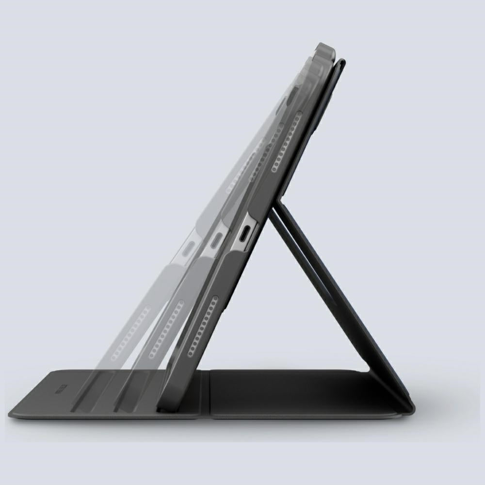 Uniq Rovus Snapmount Magnetic 360 Rotating Detachable Case for iPad 11" 2025 / iPad 10.9" 2022 (10th gen.) - Gray_8