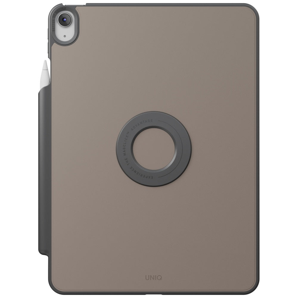 Uniq Rovus Snapmount Magnetic 360 Rotating Detachable case for iPad Air 11" 2024 / 2025 / iPad Air 10.9" 2020 / 2022 - gray_3