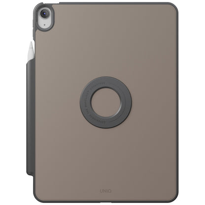 Uniq Rovus Snapmount Magnetic 360 Rotating Detachable case for iPad Air 11" 2024 / 2025 / iPad Air 10.9" 2020 / 2022 - gray_3