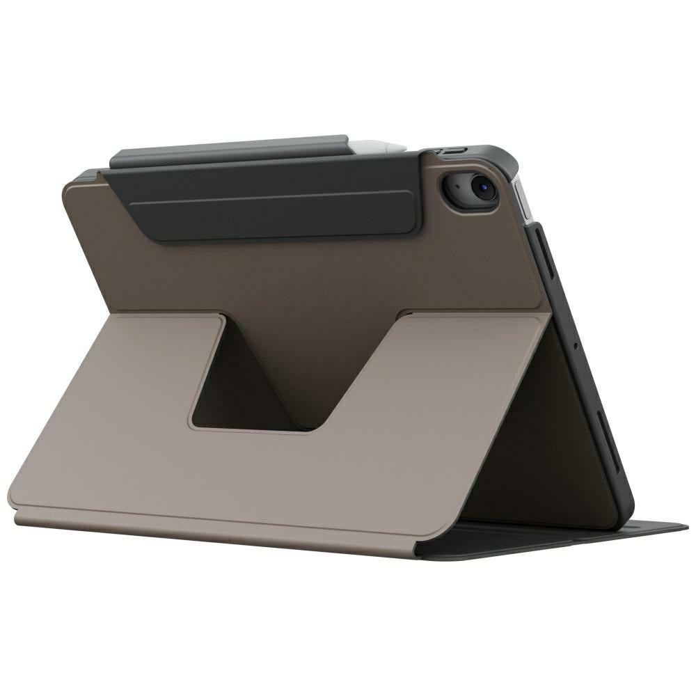 Uniq Rovus Snapmount Magnetic 360 Rotating Detachable Case for iPad Air 13" 2024 / 2025 - Gray_0