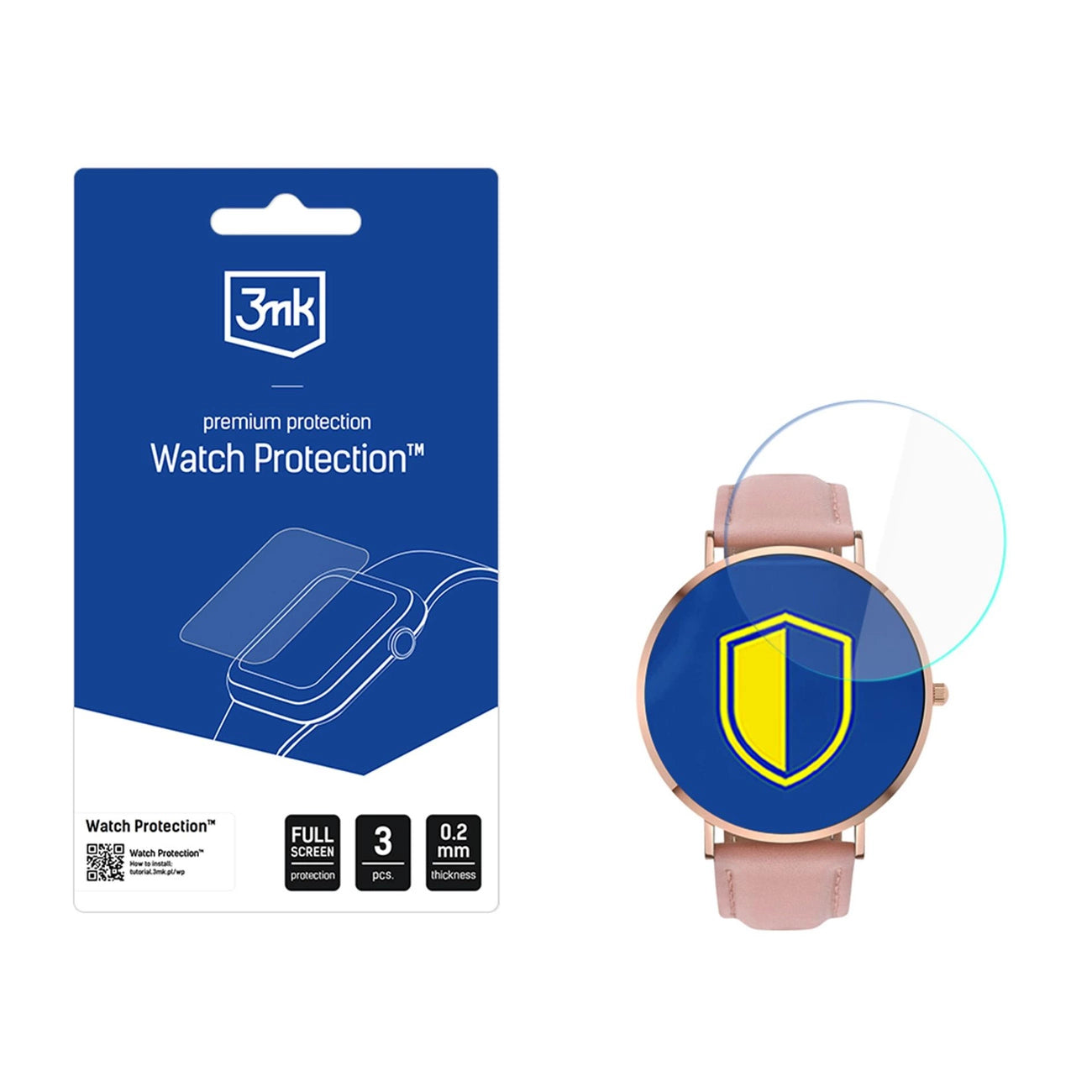 3mk Watch Protection ARC smartwatch screen protector for Garett Verona 2 Glow_0
