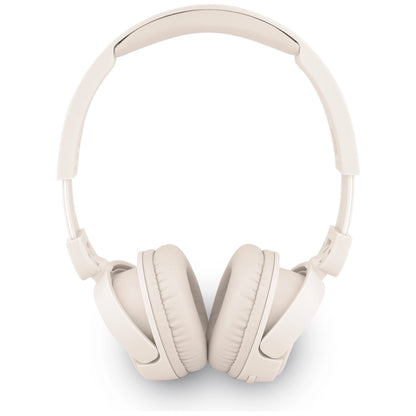 Guess Metal Logo Script Over-Ear Headphones - Beige_1