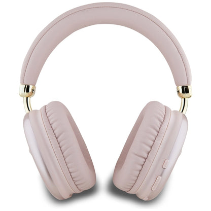 Guess Metallic Triangle Logo Over-Ear Headphones - Pink_2