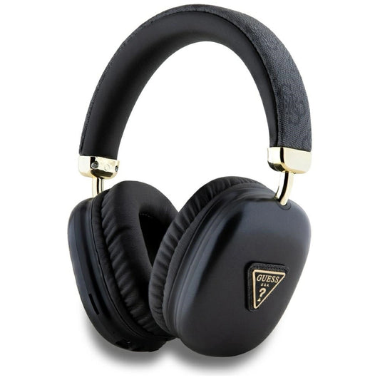 Guess Triangle Logo Over-Ear Headphones - Black_0