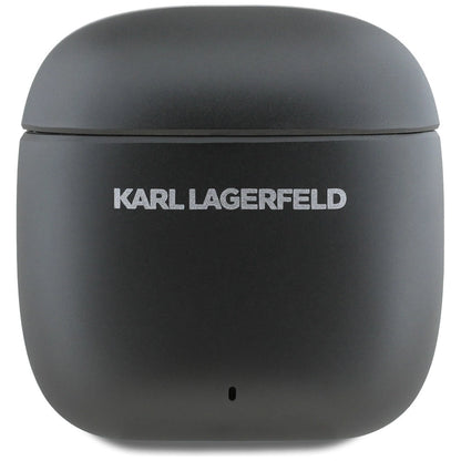 Karl Lagerfeld Metal Printed Logo ANC/ENC Headphones - Black_2