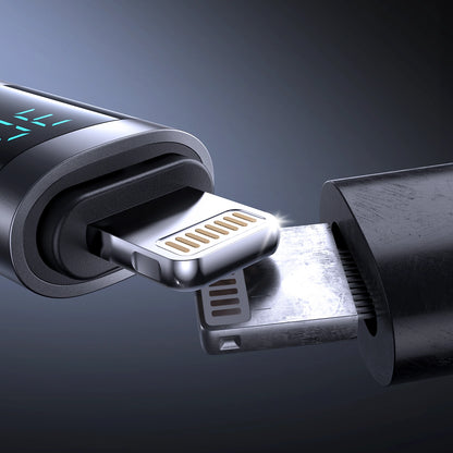Joyroom S-A16 Pro Prism Series 30W USB-C - Lightning Cable with Display 1.2m - Black_4