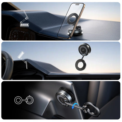Joyroom JR-ZS501 Magnetic Car Holder Compatible with MagSafe for Dashboard - Dark Gray_3