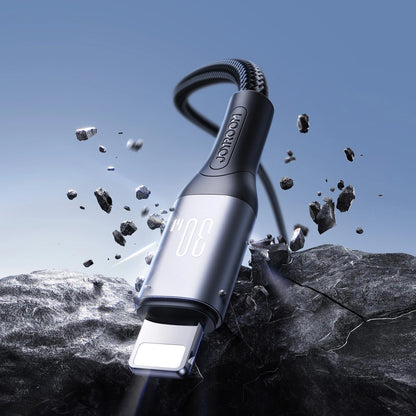 Joyroom S-A28 Flash Series 30W USB-C - Lightning cable 1m - black_3