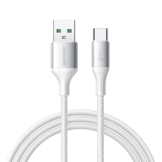Joyroom S-A28 Flash Series 3A USB-A - USB-C Cable 1m - White_0
