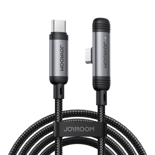 Joyroom S-A56 EnjoyX Series 90° USB-C - USB-C cable 60W 1.2m - black_0