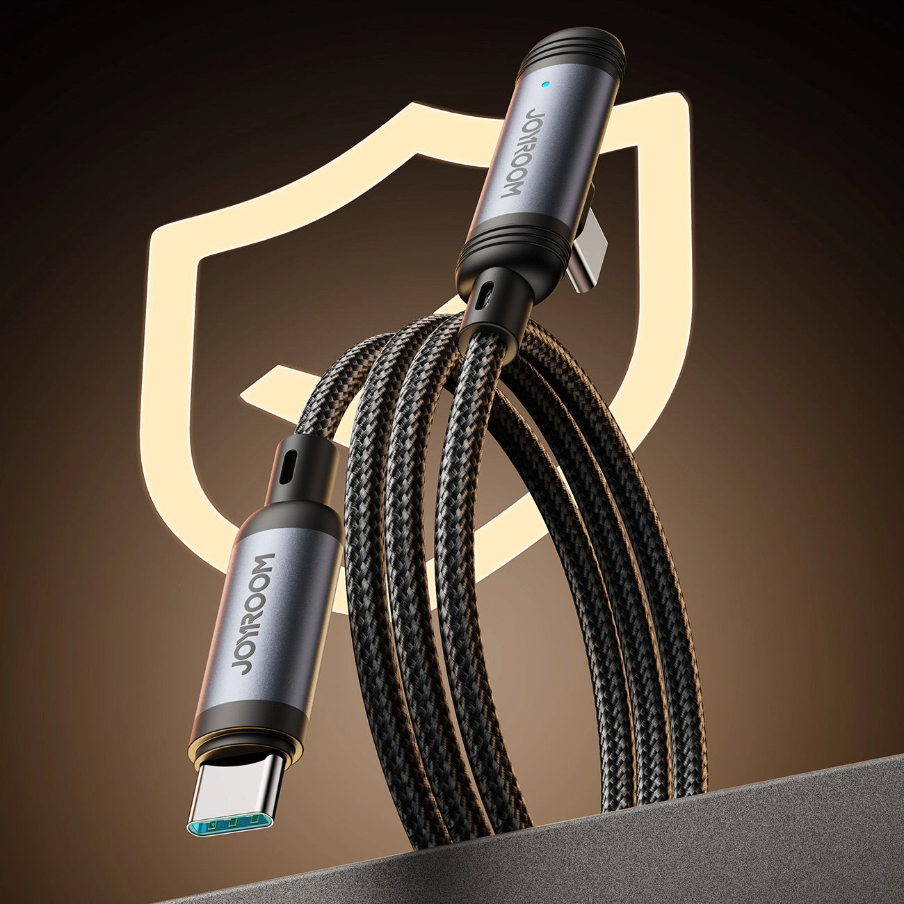 Joyroom S-A56 EnjoyX Series 90° USB-C - USB-C cable 60W 1.2m - black_6