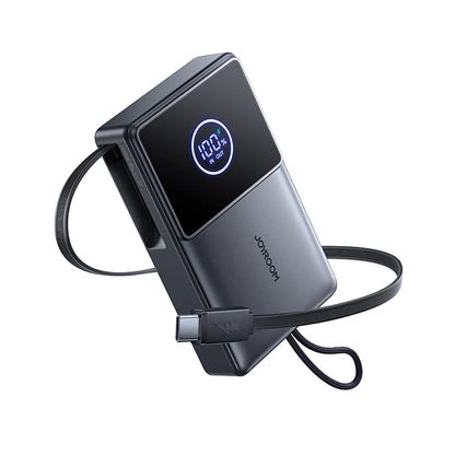 Joyroom JR-PR1 10000mAh 22.5W Powerbank with Built-in Retractable USB-C Cable - Black_0