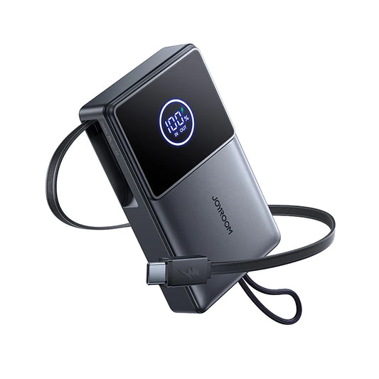Joyroom JR-PR1 10000mAh 22.5W Powerbank with Built-in Retractable USB-C Cable - Black_0