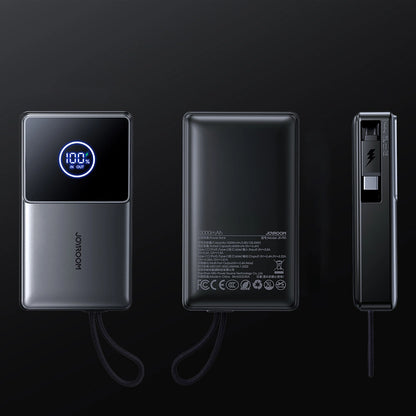 Joyroom JR-PR1 10000mAh 22.5W Powerbank with Built-in Retractable USB-C Cable - Black_13