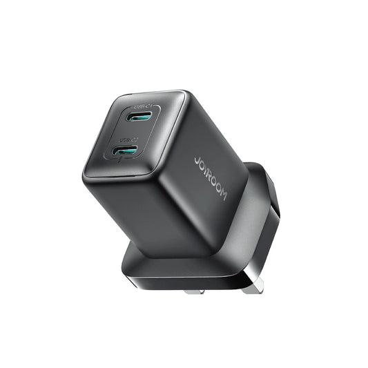 Joyroom JR-TCG17 45W 2 x USB-C wall charger (UK plug) - black_0