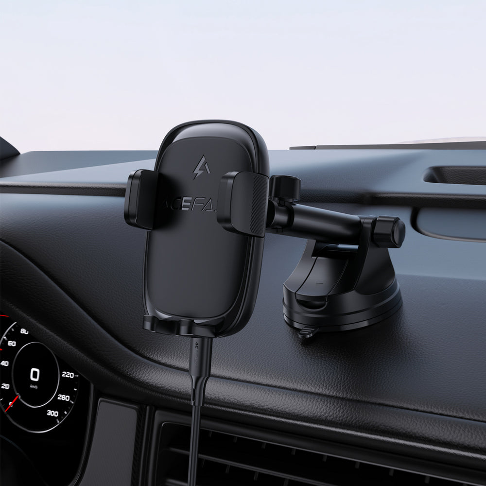 Wireless Car Charger Acefast D49, 15W, 1.67A, Black_5