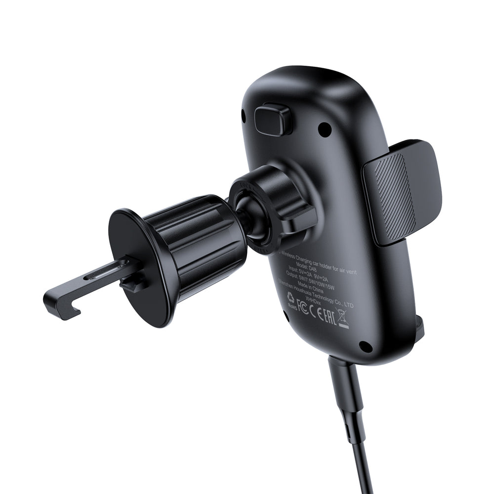 Acefast D48 Car Air Vent Mount with Wireless Charger - Black_3