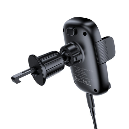 Acefast D48 Car Air Vent Mount with Wireless Charger - Black_3