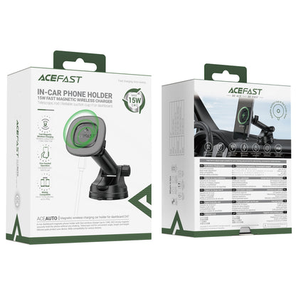 Wireless Car Charger Acefast D47, 15W, 1.67A, Black_4