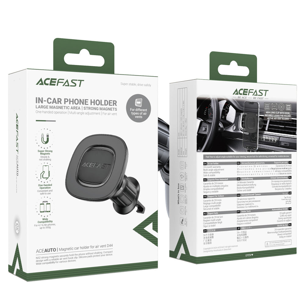Magnetic Car Holder Acefast D44, Universal, Black_4
