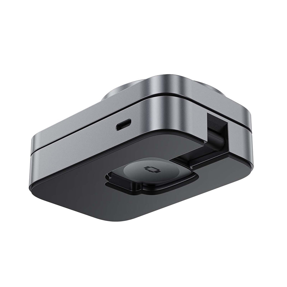 Acefast E22 3-in-1 Wireless Inductive Charging Station, MagSafe Compatible - Gray_3
