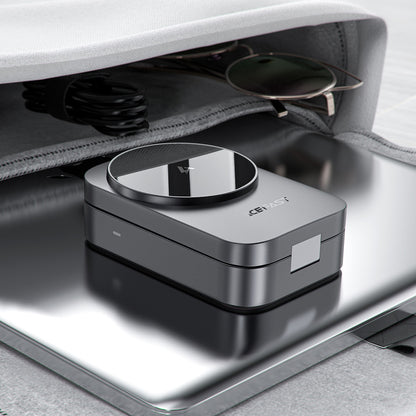 Acefast E22 3-in-1 Wireless Inductive Charging Station, MagSafe Compatible - Gray_5