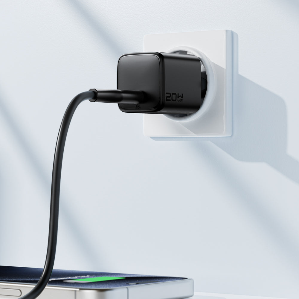 Acefast A117 GaN PD 20W USB-C Wall Charger - Black_7