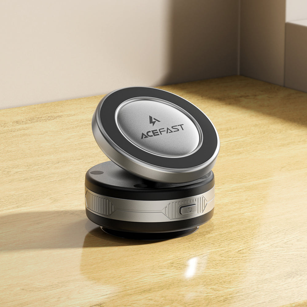 Acefast E29 Magnetic Holder with Wireless Charger with Suction Cup for Dashboard/Windshield - Black_4