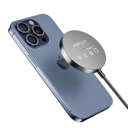 Carregador Wireless Acefast E24 / Cinza / 15W / 1.67A_3