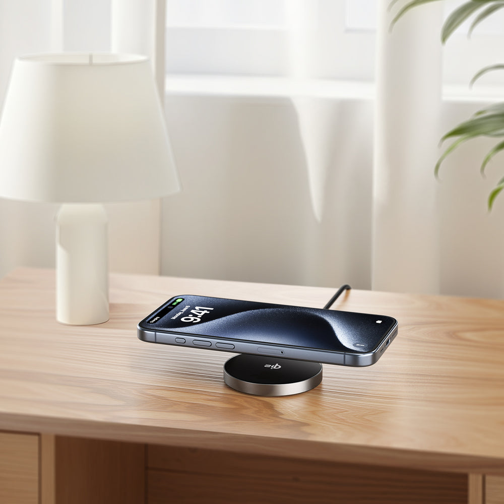 Carregador Wireless Acefast E24 / Cinza / 15W / 1.67A_5