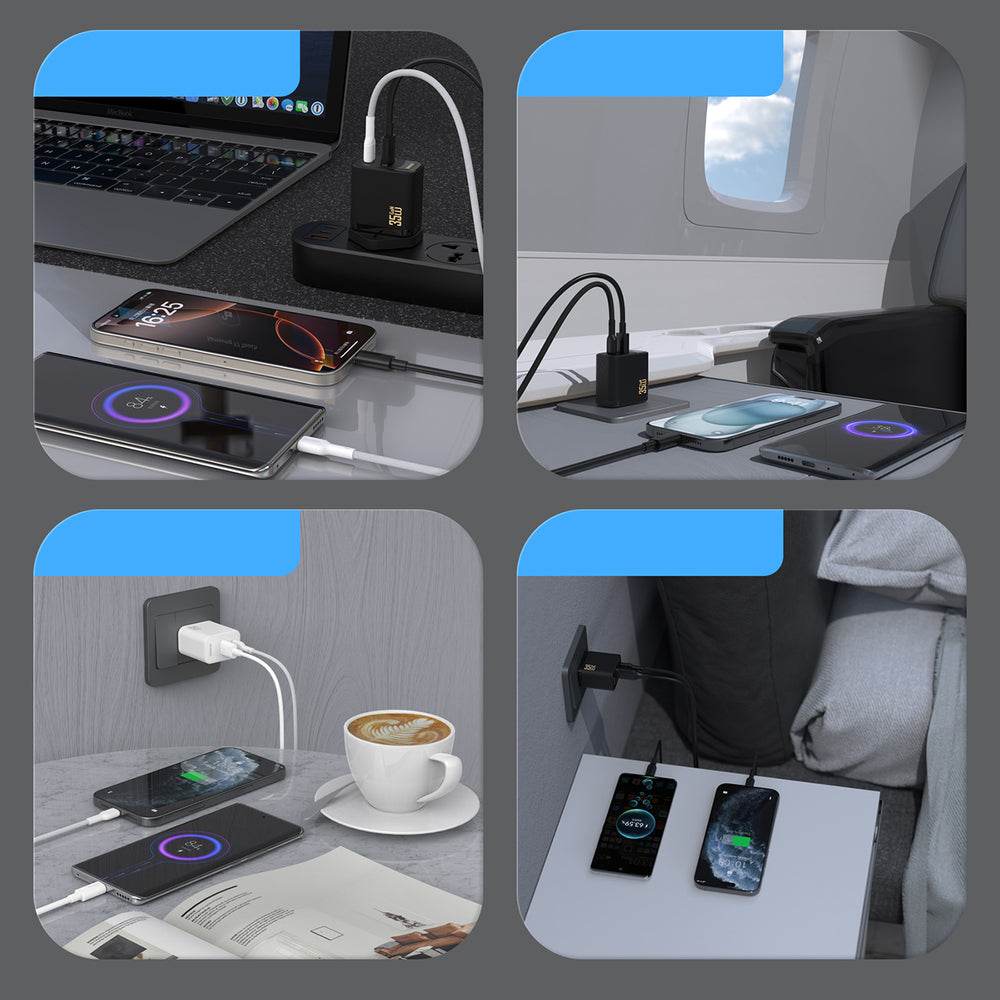 Dudao A27 Max 35W GaN Wall Charger - Black_4