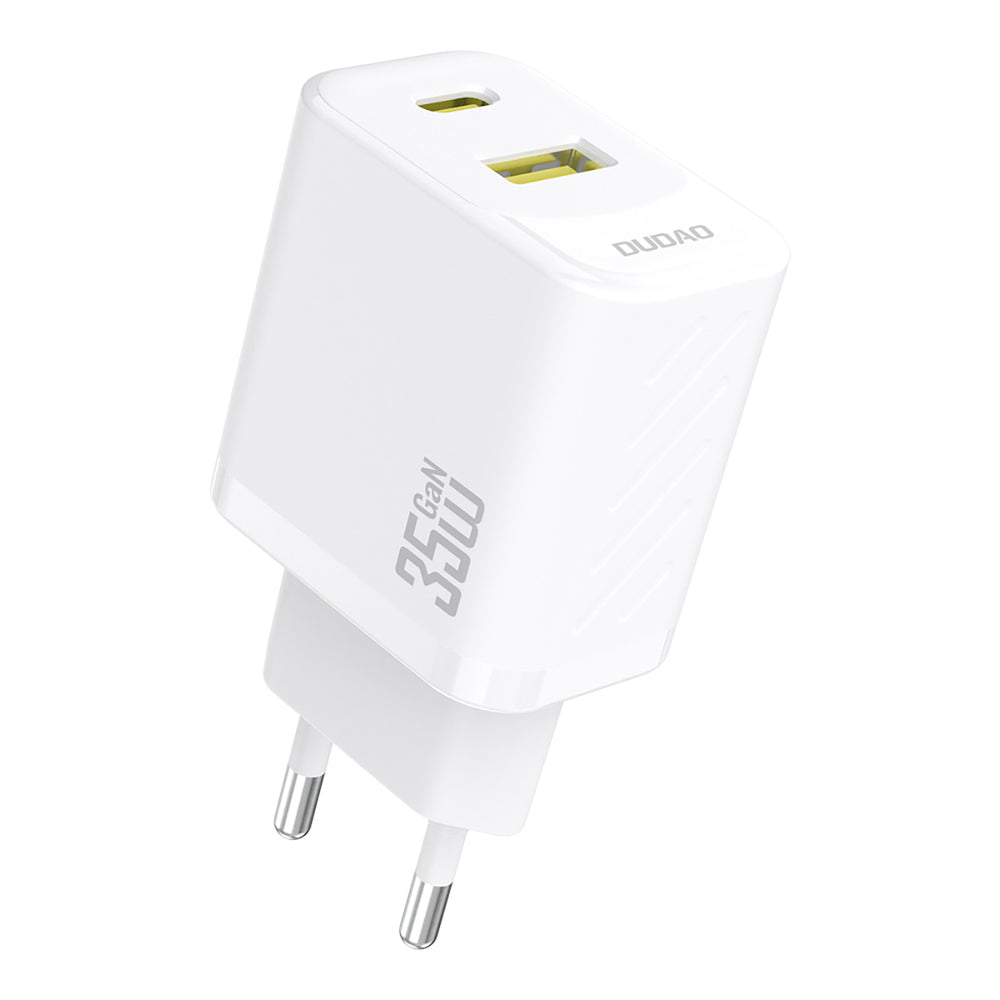 Dudao A27 MaxC 35W Wall Charger + USB-C Cable - White_1