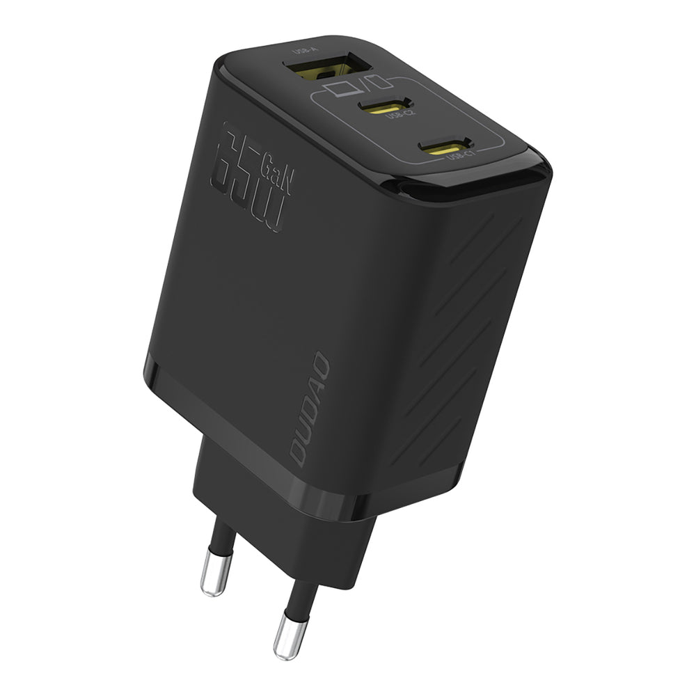 Dudao A29C 65W GaN Wall Charger + USB-C Cable - Black_1
