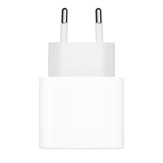 Adaptador de Corrente Apple MUVV3ZM/A USB-C 20W / Cor: Branco