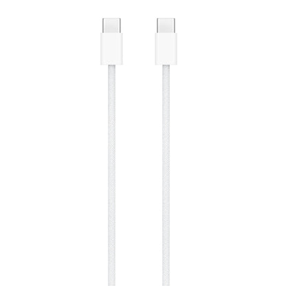 Cabo Apple USB-C Trenzado 60W 1M - Preto