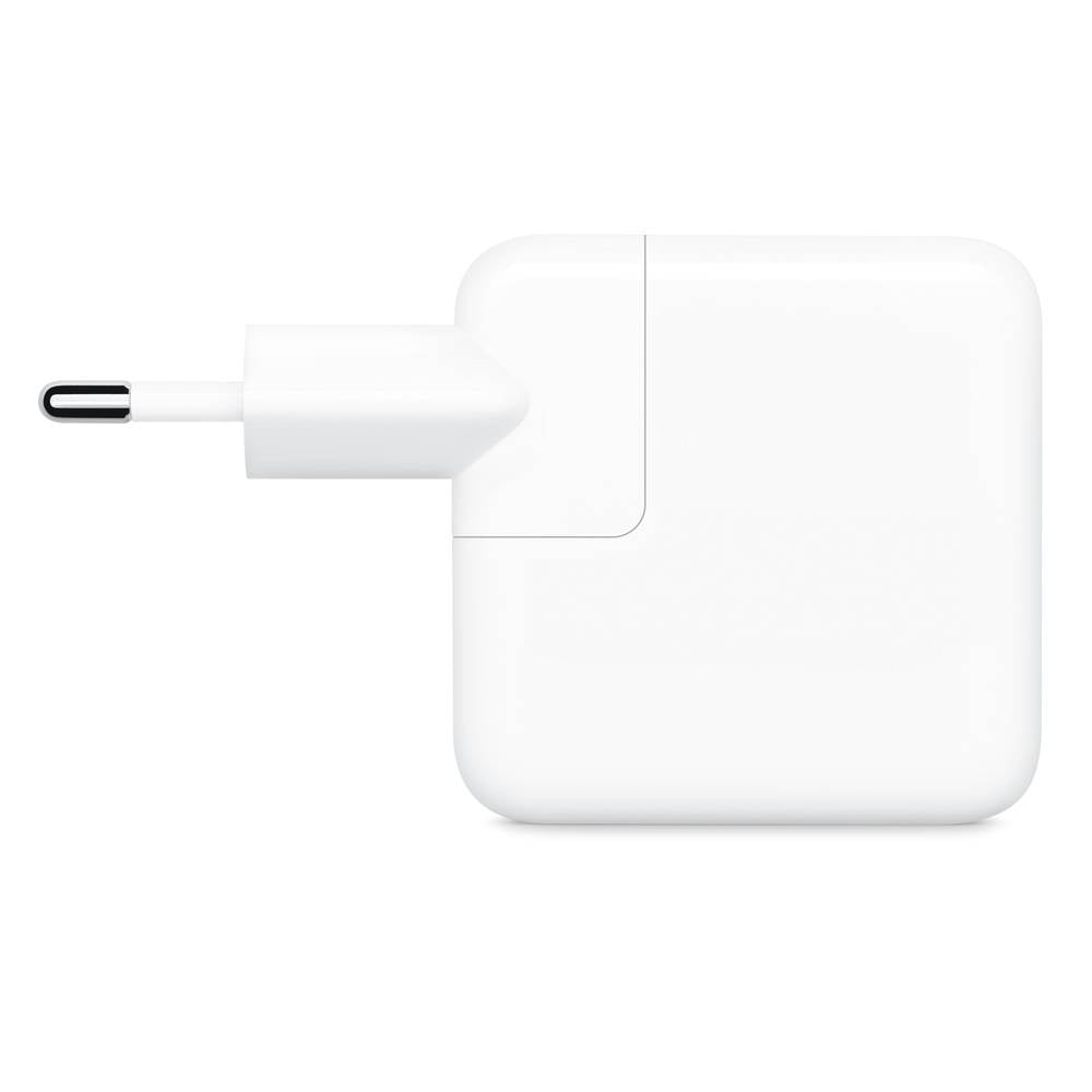 Adaptador de Corrente Apple c/ Porta USB‑C Dupla 35W Branco