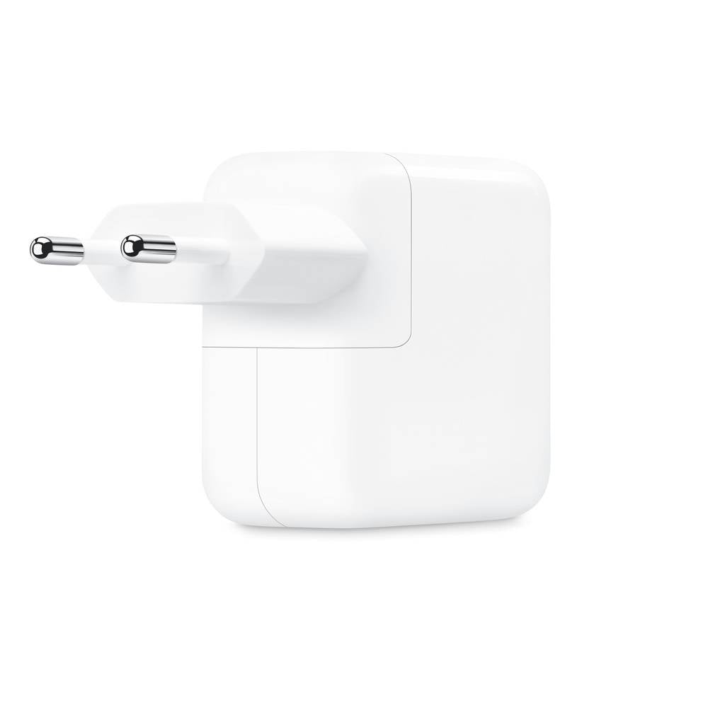 Adaptador de Corrente Apple c/ Porta USB‑C Dupla 35W Branco