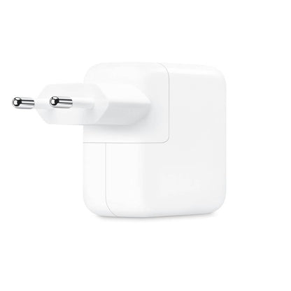 Adaptador de Corrente Apple c/ Porta USB‑C Dupla 35W Branco