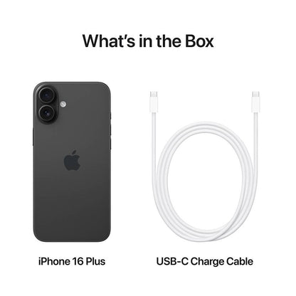 Smartphone Apple iPhone 16 Plus 128GB / 6.7" / 5G / Preto