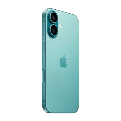 Apple iPhone 16 6.1" SIM Doble iOS 18 5G USB Tipo C 256 GB Verde Azulado / Smartphone Apple