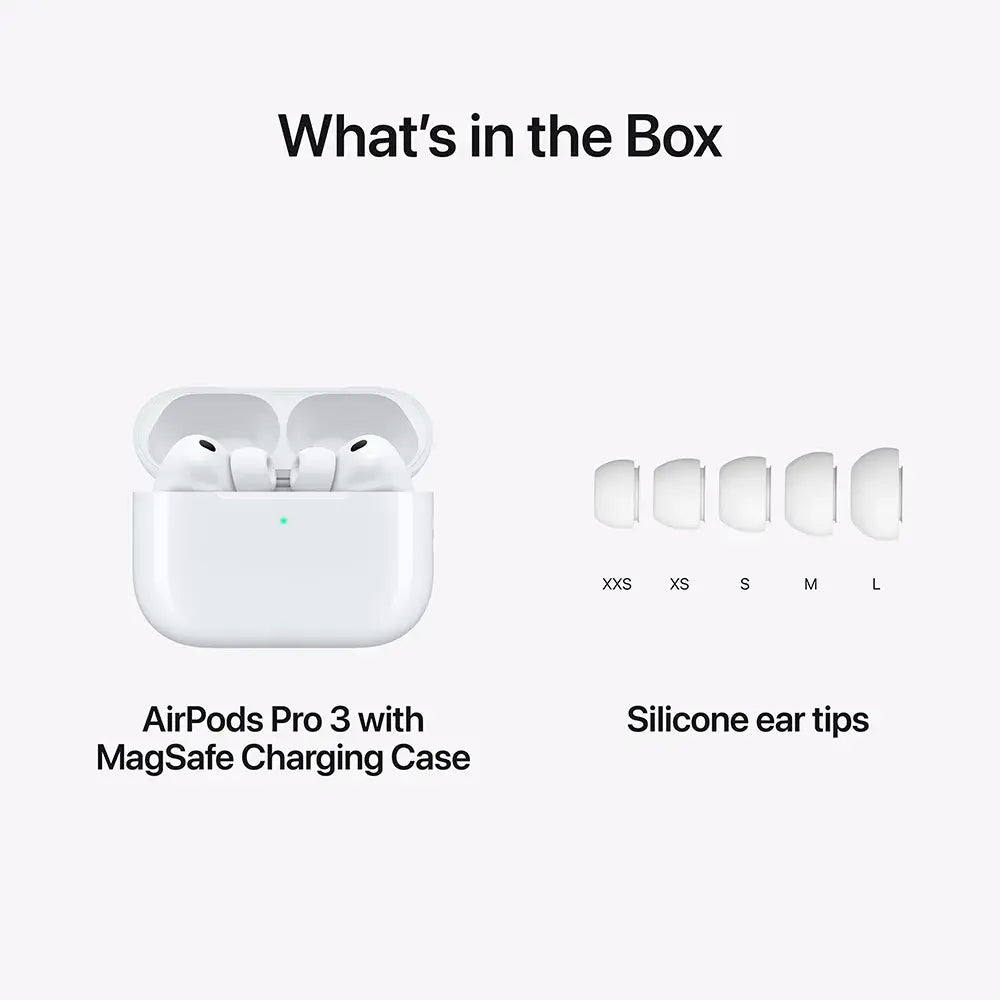Auriculares Apple AirPods Pro 3 com Caixa MagSafe (USB‑C)