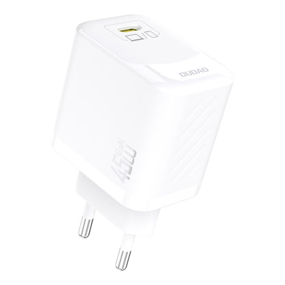 Dudao A28C 45W GaN Wall Charger + USB-C Cable - White_1