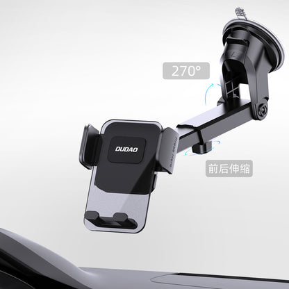 Dudao F8Max+ car holder for dashboard or windshield - black_10