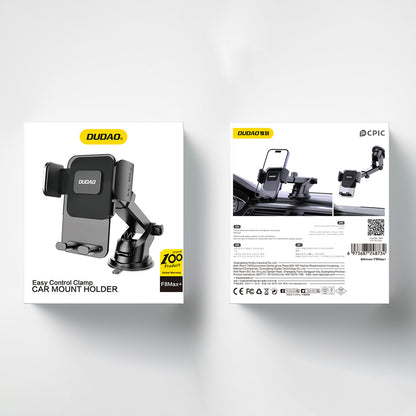 Dudao F8Max+ car holder for dashboard or windshield - black_12