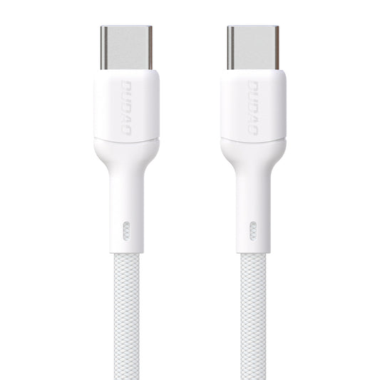 Dudao L9C 65W USB-C - USB-C Cable 1m - White_0