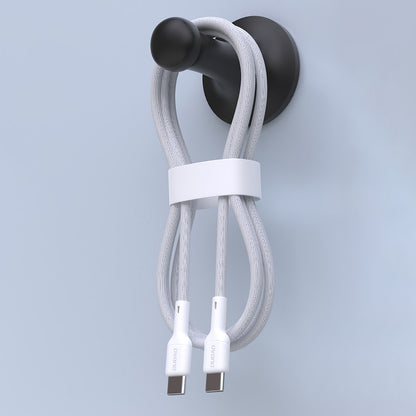 Dudao L9C 65W USB-C - USB-C 2m Cable - White_2