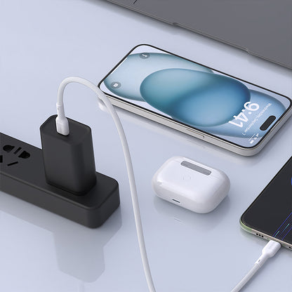 Dudao L9C 65W USB-C - USB-C 2m Cable - White_6