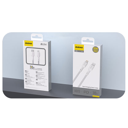 Dudao L9X 30W USB-C - Lightning Cable 1m - White_1